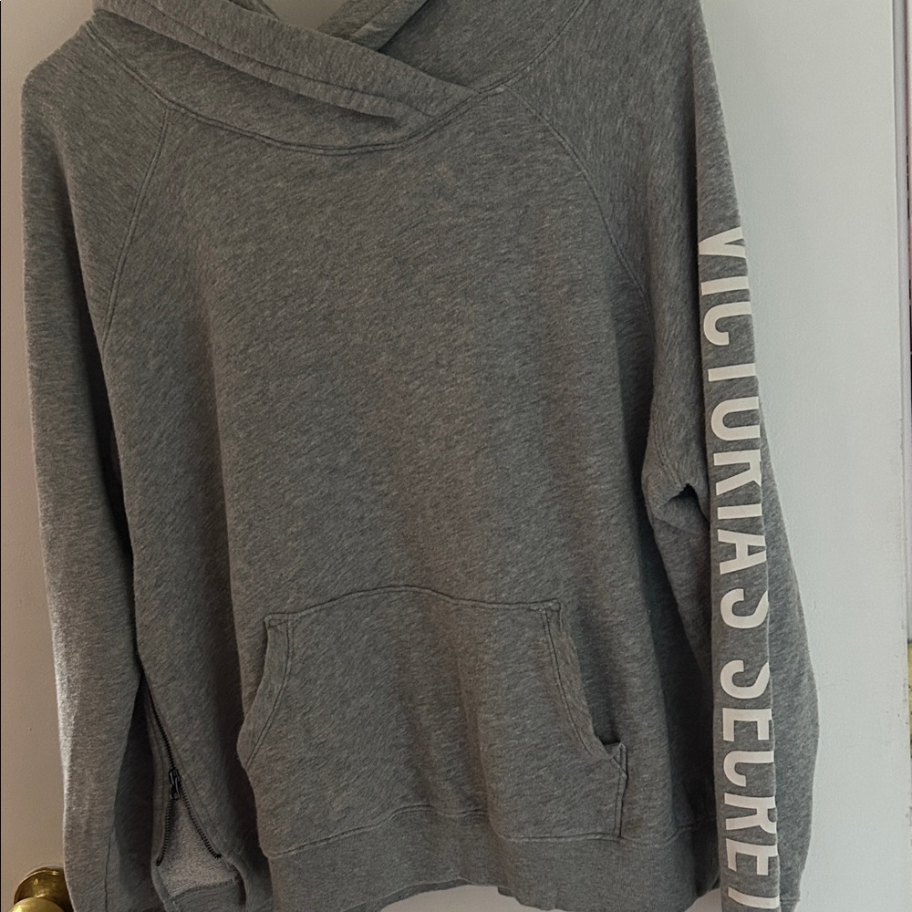 Victoria's Secret Heather Gray Hoodie